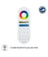 GloboStar® 73007 Ασύρματο Χειριστήριο Dimmer 2.4Ghz για Controller 73008 RGBW+WW+CCT IOS-Android 5in1 2.4Ghz DC 12-24V Max 180W